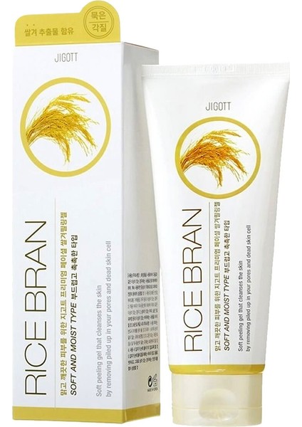 Hassas ve Lekeli Ciltler Için Renk Açıcı Pirinç Kepeği Peeling Jel 180 ml