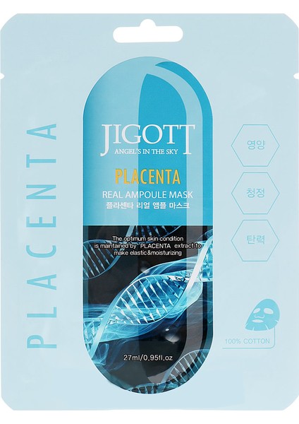 Cilt Onarıcı Kore Maske Seti 4'lü Placenta+ Lotus+ Snail+ Green Tea indirimleri