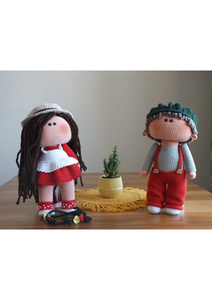 Organik Amigurumi Anne & Gilbert Bebek 2'li Set fiyatları