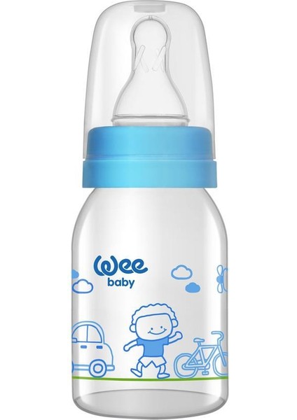 Wee Baby Kiraz Uçlu Cam Biberon 125 ml 877