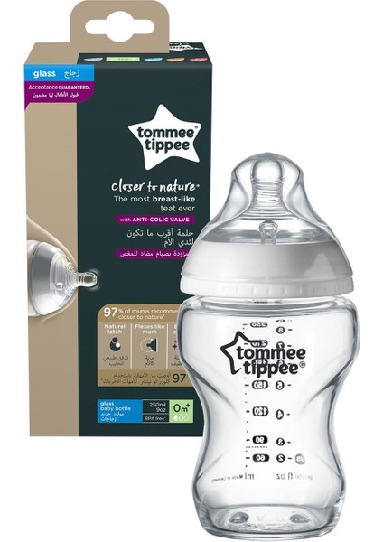 Tommee Tippee Closer To Nature Cam Biberon 250 ml