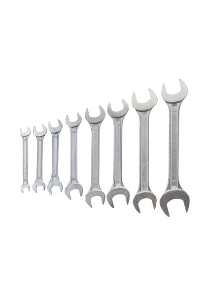 Çift Açık Ağızlı 8'li Anahtar Seti