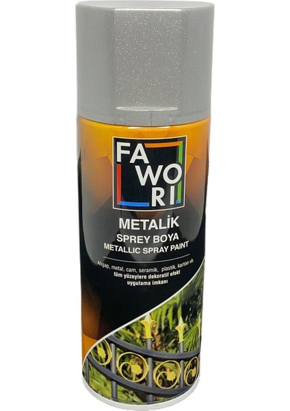 9006 Metalik Aluminyum Özel Amaçlı Sprey 400 Ml