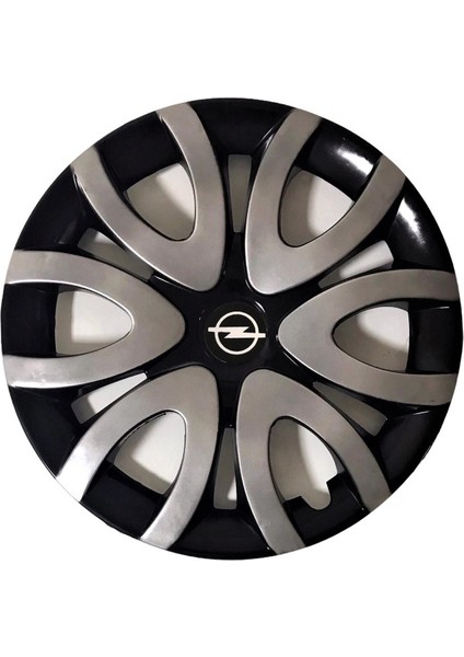 opel Combo 14'' Inç Piano Black 4lü Set Jant Kapağı Çelik Jant Görünümlü