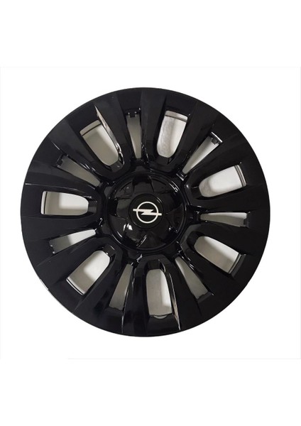 opel Combo 14'' Inç Piano Black 4lü Set Jant Kapağı Çelik Jant Görünümlü