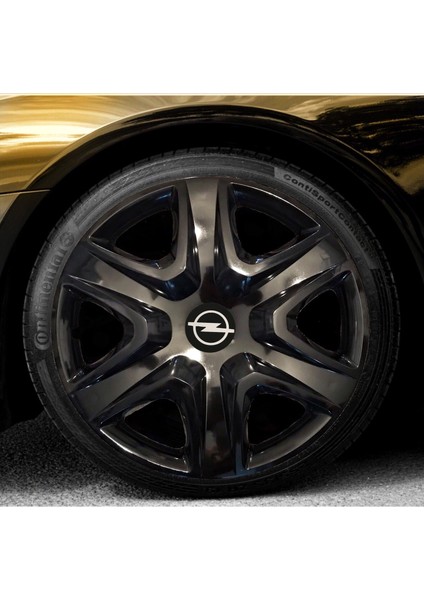 opel Combo 14'' Inç Piano Black 4lü Set Jant Kapağı Çelik Jant Görünümlü fiyatları