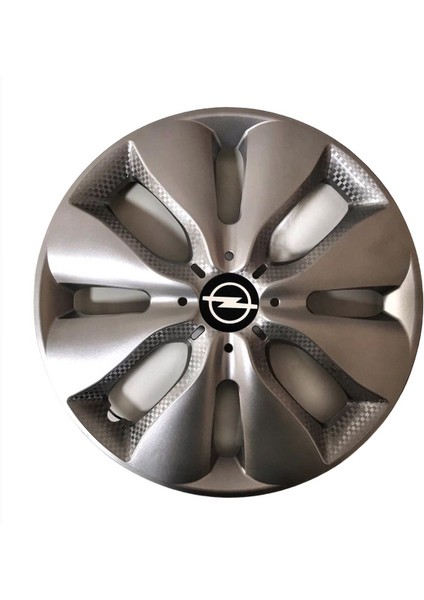 opel Combo 14'' Inç Piano Black 4lü Set Jant Kapağı Çelik Jant Görünümlü