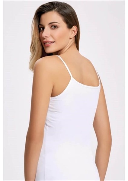 Sedef Yıldız 3'lü Ribana Ip Askılı Bayan Atlet