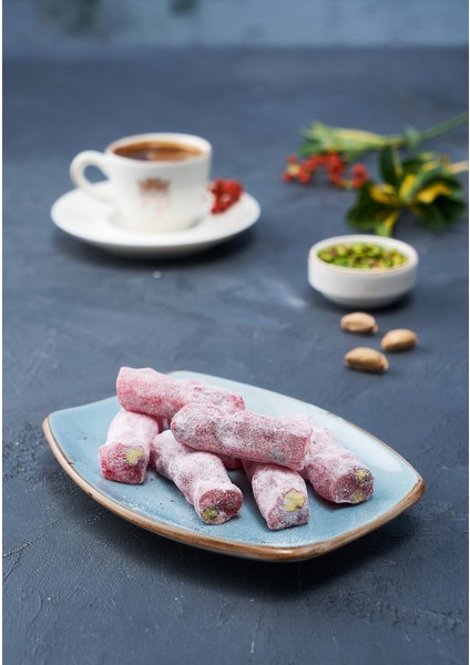 Narlı Antep Fıstıklı Fitil Lokum 500 Gram