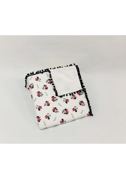 %100 Pamuk Müslin Bezi Battaniyesi Bebek Battaniyesi Örtü 80x100