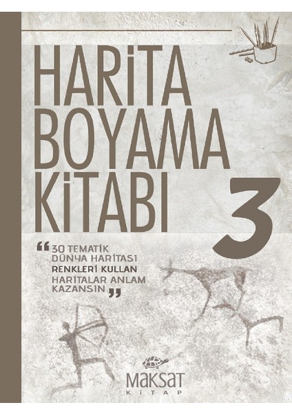 Harita Boyama Kitabı - Dünya 3