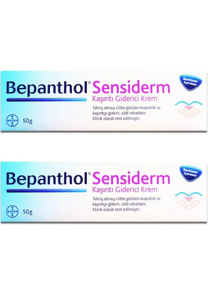 Sensiderm Bakım Kremi 50 gr X2 Adet