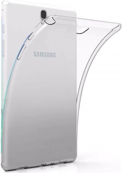 Samsung Galaxy Tab A SM-T590 Şeffaf Silikon Arka Kapak Tablet Kılıfı