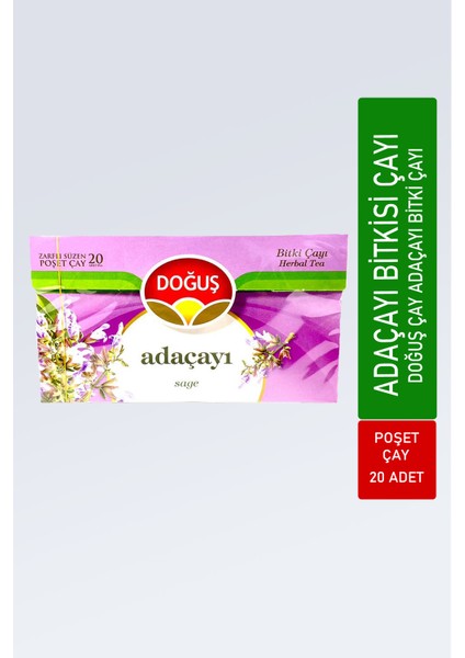 Doğuş Adaçayı Bitki Çayı 12X1,3 gr