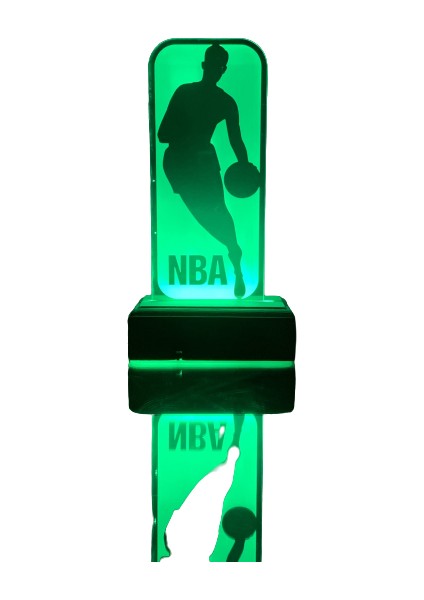 Hediyelik Nba LED Gece Lambası Nba 2K20 Kişiye Özel Hediye