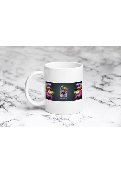 Iyi Ki Doğdun Yaldızlı Kupa Bardak