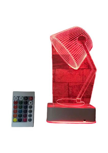 Özel Tasarım Masaüstü 3D Dekoratif LED Lamba