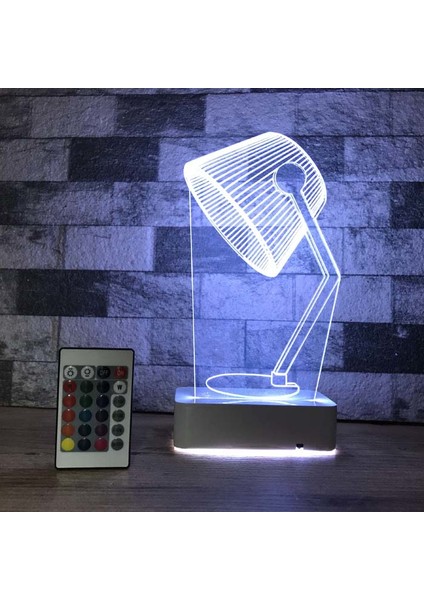 Özel Tasarım Masaüstü 3D Dekoratif LED Lamba