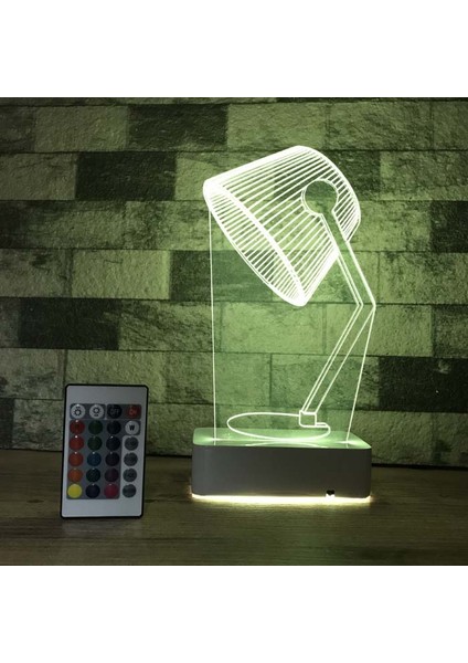 Özel Tasarım Masaüstü 3D Dekoratif LED Lamba