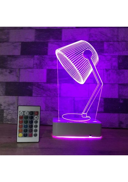 Özel Tasarım Masaüstü 3D Dekoratif LED Lamba