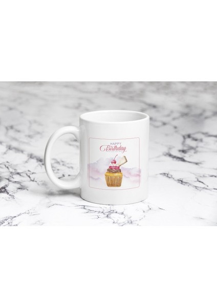 Iyi Ki Doğdun Cupcake Kupa Bardak