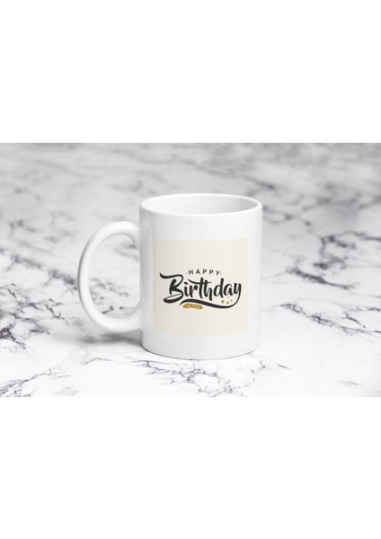 Iyi Ki Doğdun Siyah Kupa Bardak