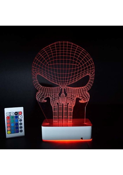 Punısher 16 Renk Dekoratif Lamba fırsatları