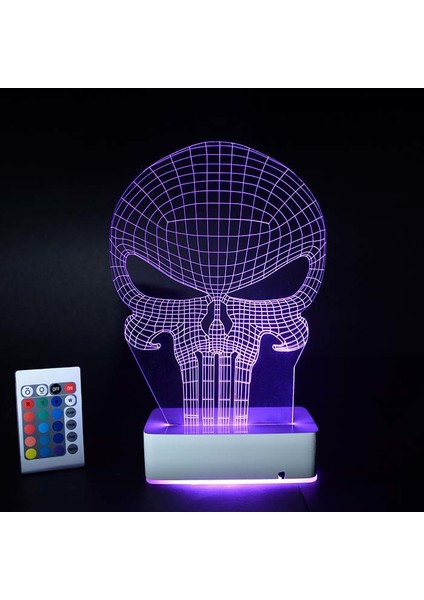 Punısher 16 Renk Dekoratif Lamba indirimleri