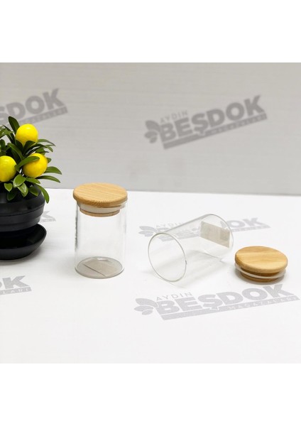 Kavanoz Paçi Bambu Kapak 400905 100 ml