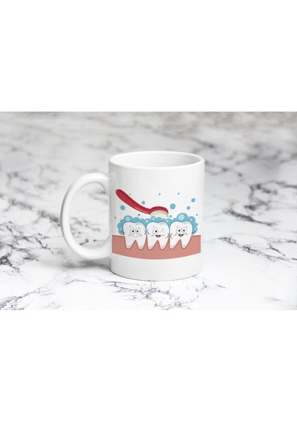 Diş Fırçası Kupa Bardak Kişiye Özel