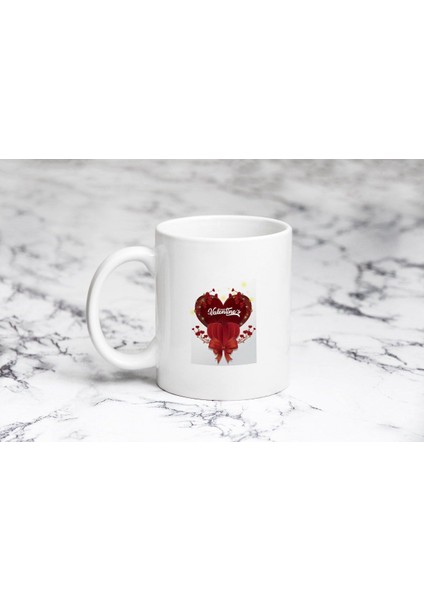 Valentine Day Özel Kupa Bardak Kişiye Özel