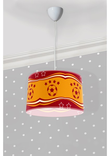 Sarı Kırmızı Bİ188 Çocuk Odası Sarkıt Avize