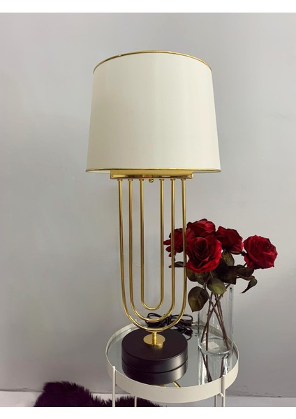 U-Diizayn Gold Masa Lambası MD-CLK026-GDB