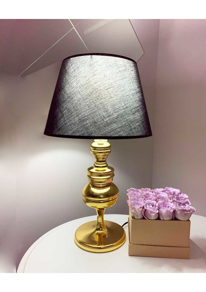 Şelale Gold Masa Lambası MD-CLK027-GD