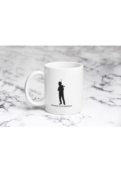 En Iyi Kemancı 3 Kupa Bardak Kişiye Özel