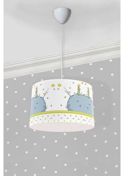 Sarı Kırmızı Bİ222 Çocuk Odası Sarkıt Avize