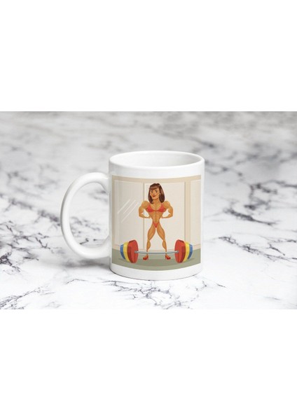 Bodyci Deadlift Kadın Kupa Bardak