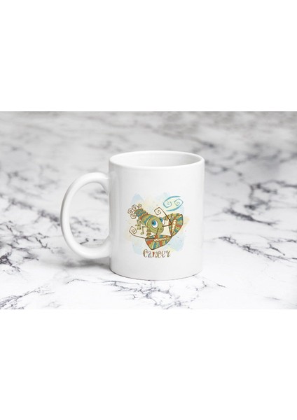 Yengeç Çizggifilm_kupa Bardak Kişiye Özel