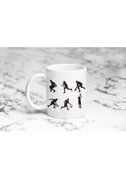 Basketboll Oynayanlar Model 2 Kupa Bardak