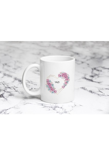 Kalpli Yazı Kupa Bardak