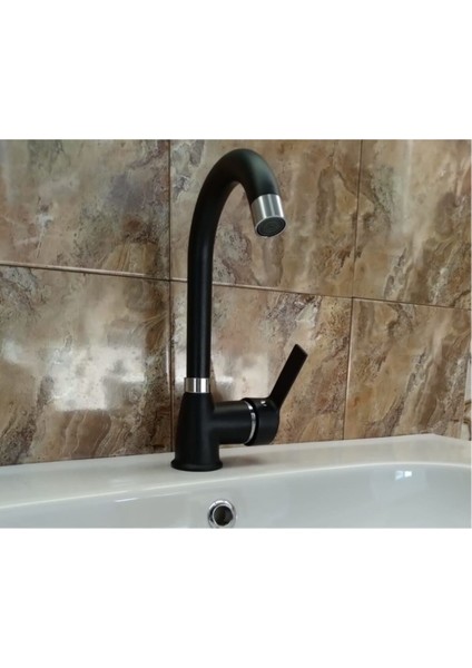 Siyah Lavabo - Banyo Bataryası Birinci Kalite