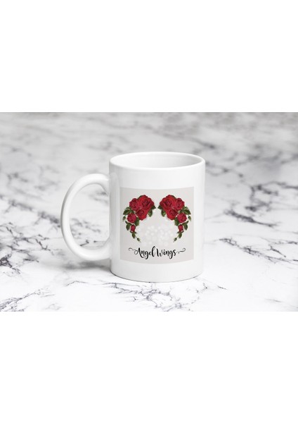 Melek Kanatları Kupa Bardak