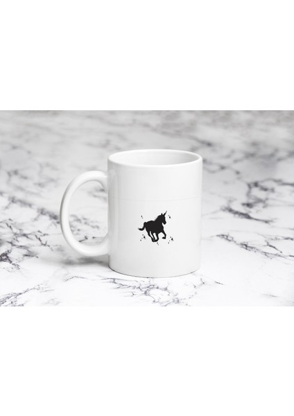 Tekli Koşan At Kupa Bardak