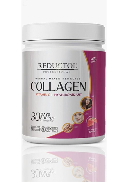 Collagen Toz Vitamin C + Hyaluronik Asit 300 gr fiyatları