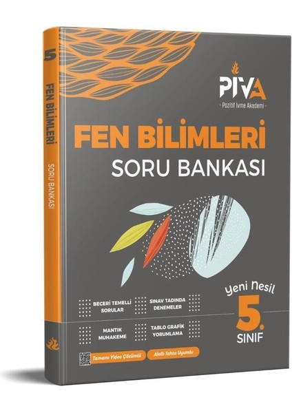 5. Sınıf Türkçe Matematik Fen Bilimleri Soru Bankası Seti