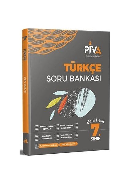 7. Sınıf Türkçe Matematik Fen Bilimleri Soru Bankası Seti