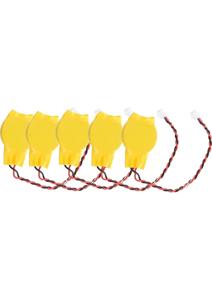 Cr CR2032 3V Kablolu Notebook Bios Pili Cmos Pili 5 Adet