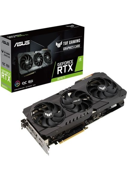 GeForce RTX 3070Ti 8GB 256Bit GDDR6X PCI-Express 4.0 Ekran Kartı (TUF-RTX3070TI-O8G-GAMING)