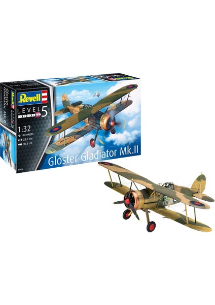 Maket Model Kit Gloster Gladiator Mkıı 03846