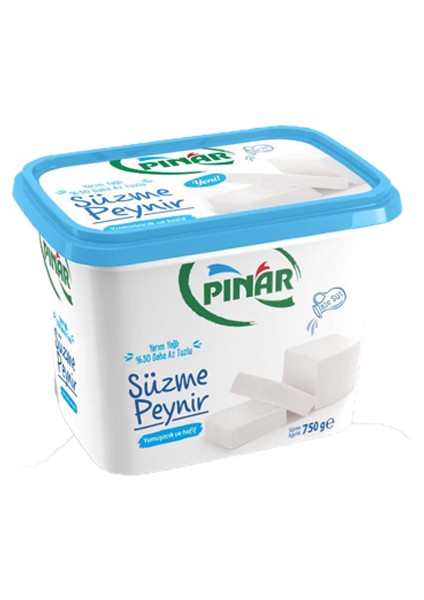 Süzme Peynir Yarım Yağlı 750 gr